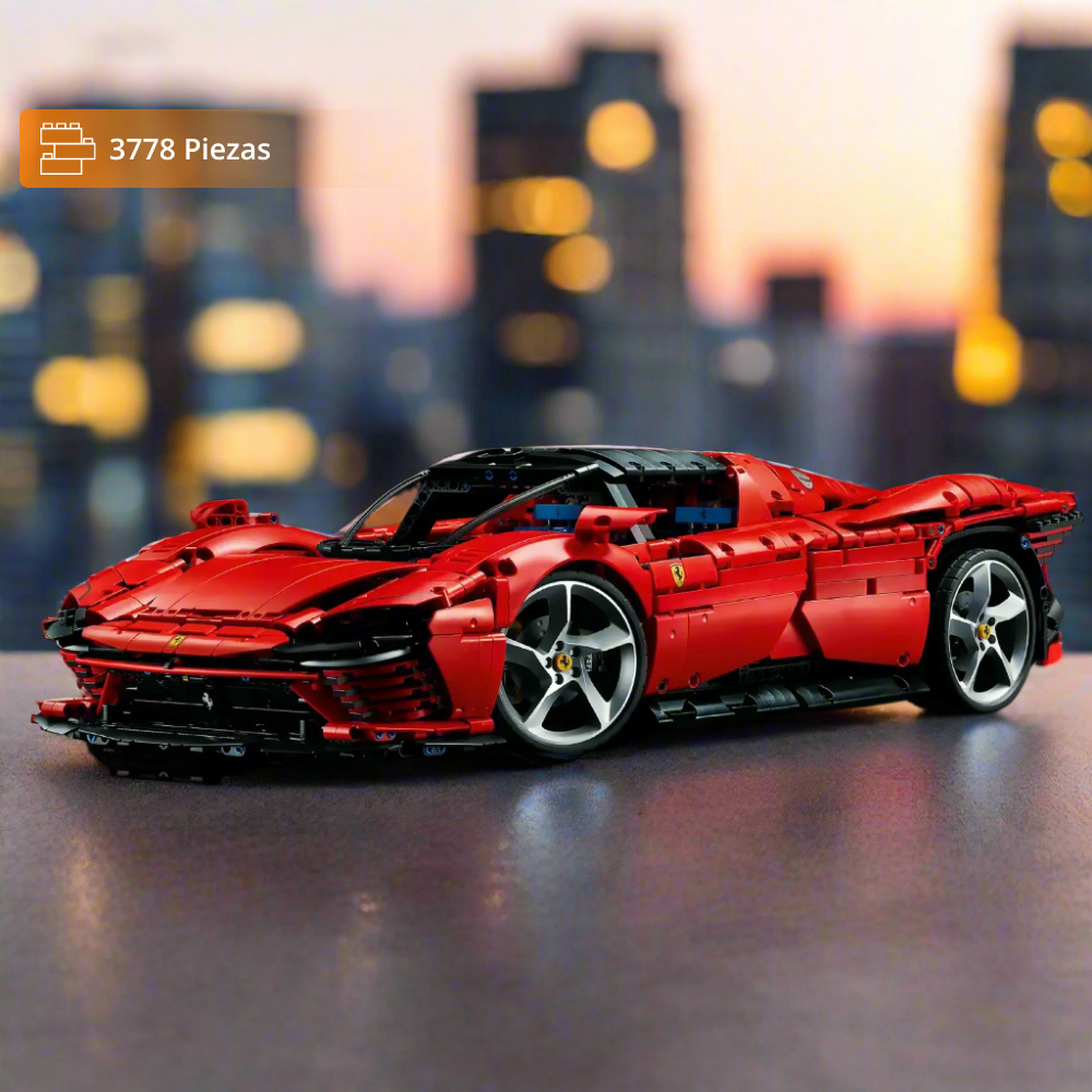 Daytona SP3: Hiperdeportivo Rojo Escala 1:8 (3778 pzas)