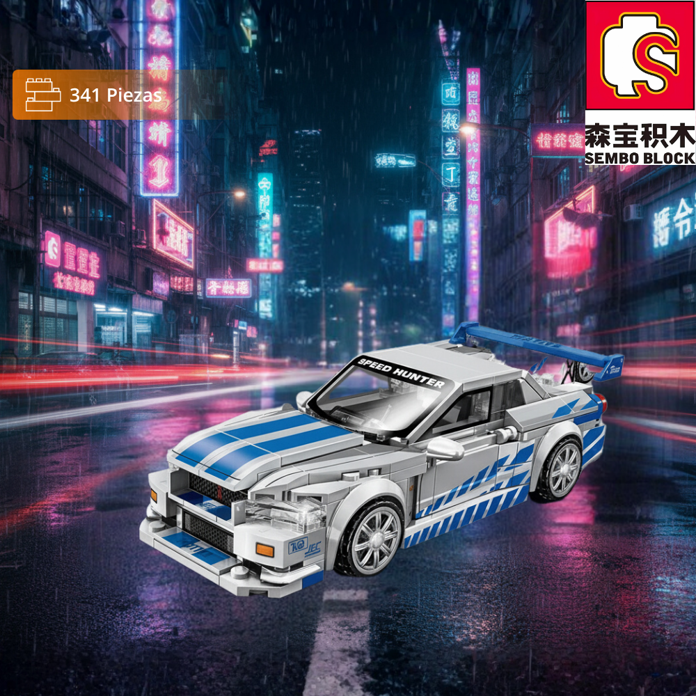 SEMBO GTR Skyline  (341 pzas)