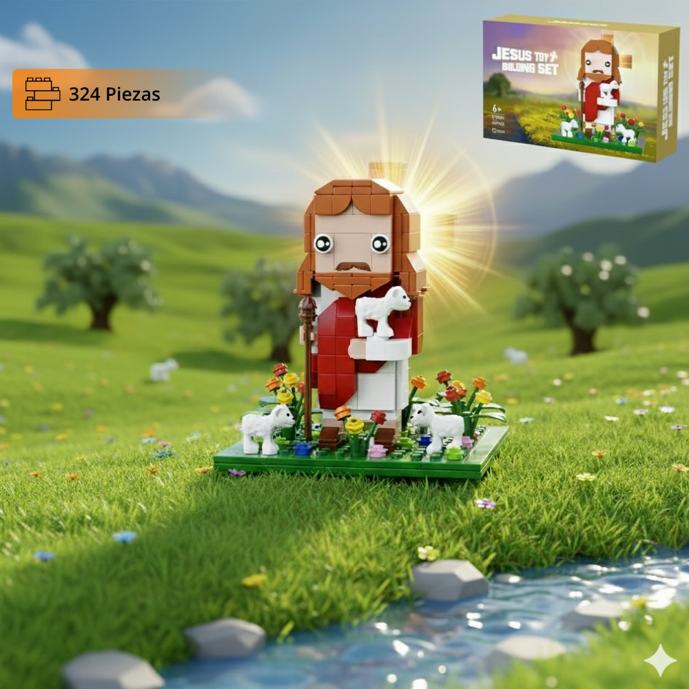 Jesús con Corderos (324 pzas)