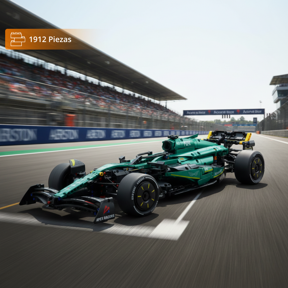 F1 Aston Martin AM24 Escala 1:8 (1912 Piezas)