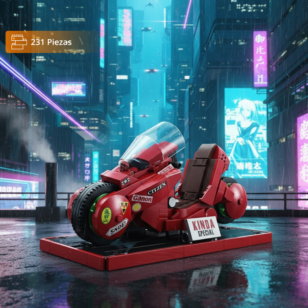 JIESTAR Motocicleta Akira Kaneda Cyberpunk (231 pzas)