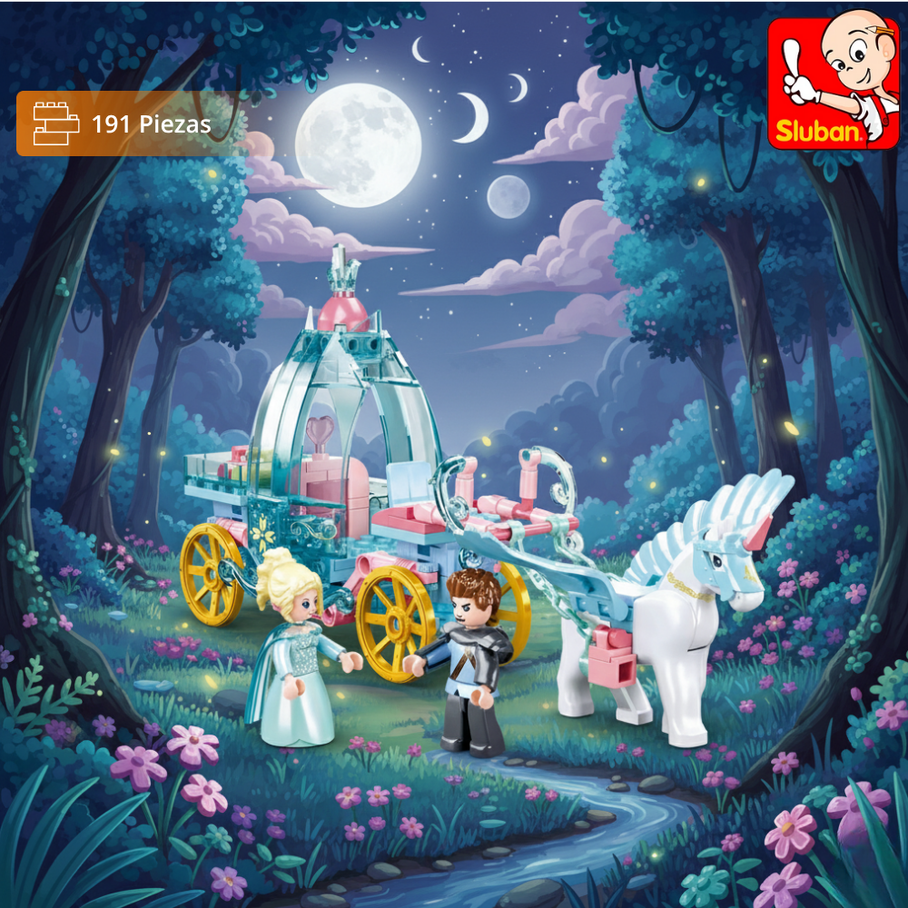 SLUBAN Carroza Frozen Sueño Real (191 pzas)