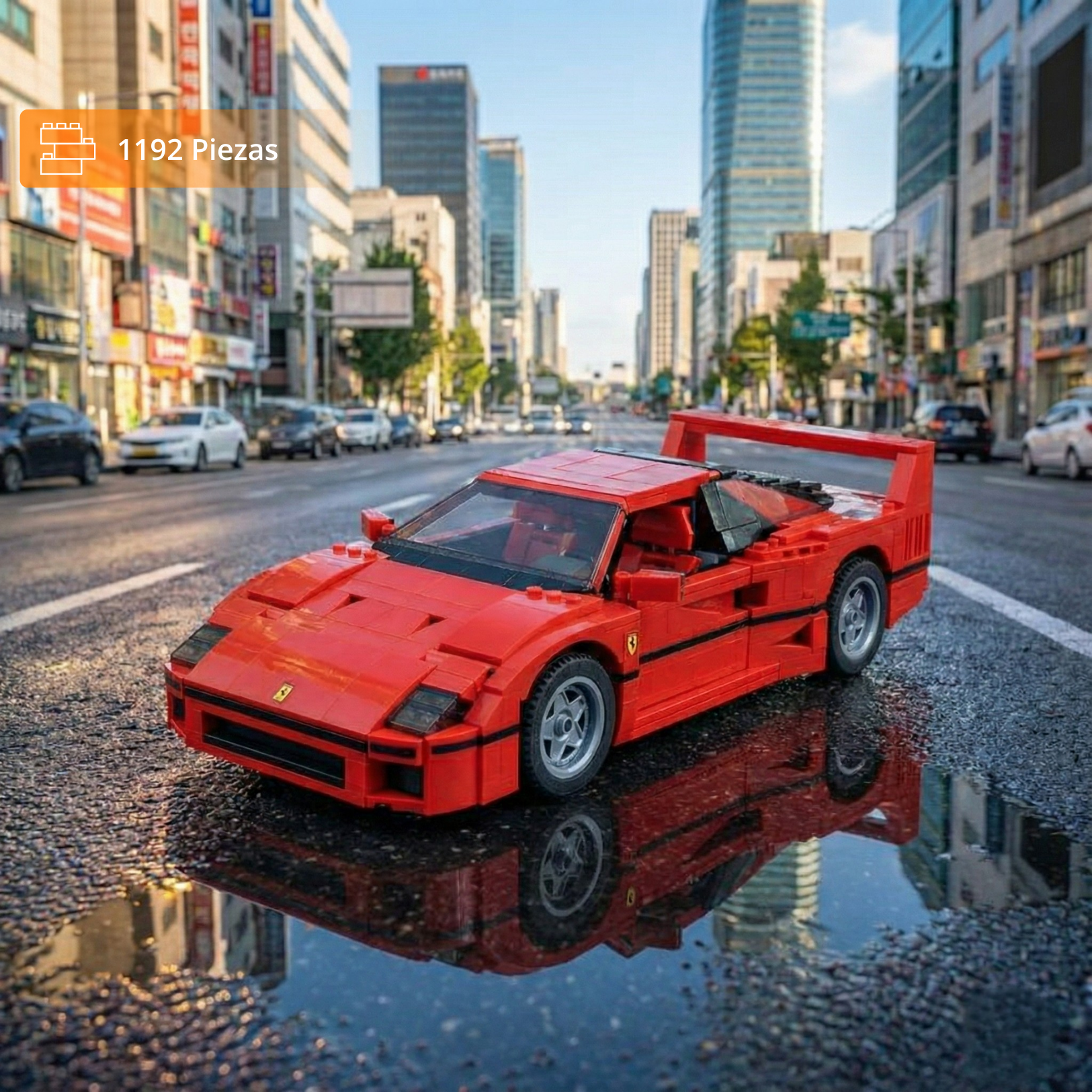 F40: Super Deportivo  (1192 pzas)