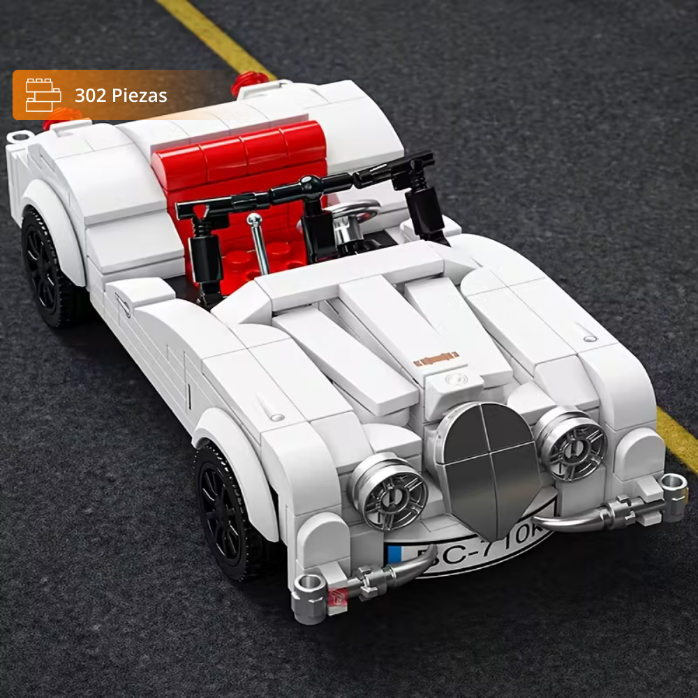 TYCOLE Vintage Blanco con vitrina acrílica (302 pzas)