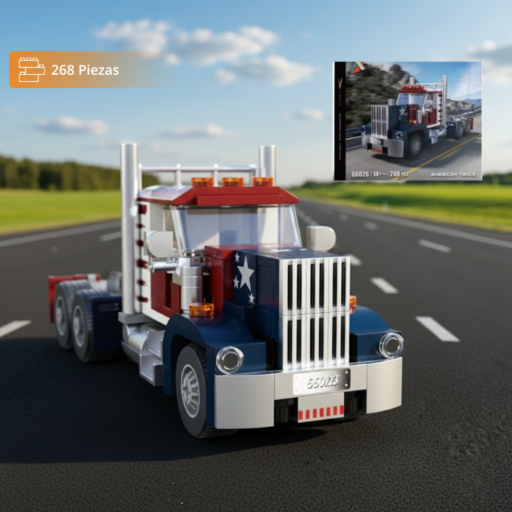 Camion de Remolque Americano (268 pzas)