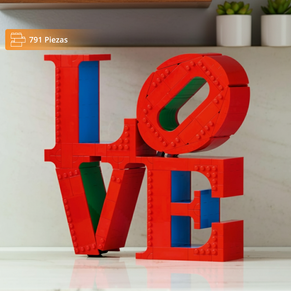 Set de construcción Amor al Arte (791 pzas)