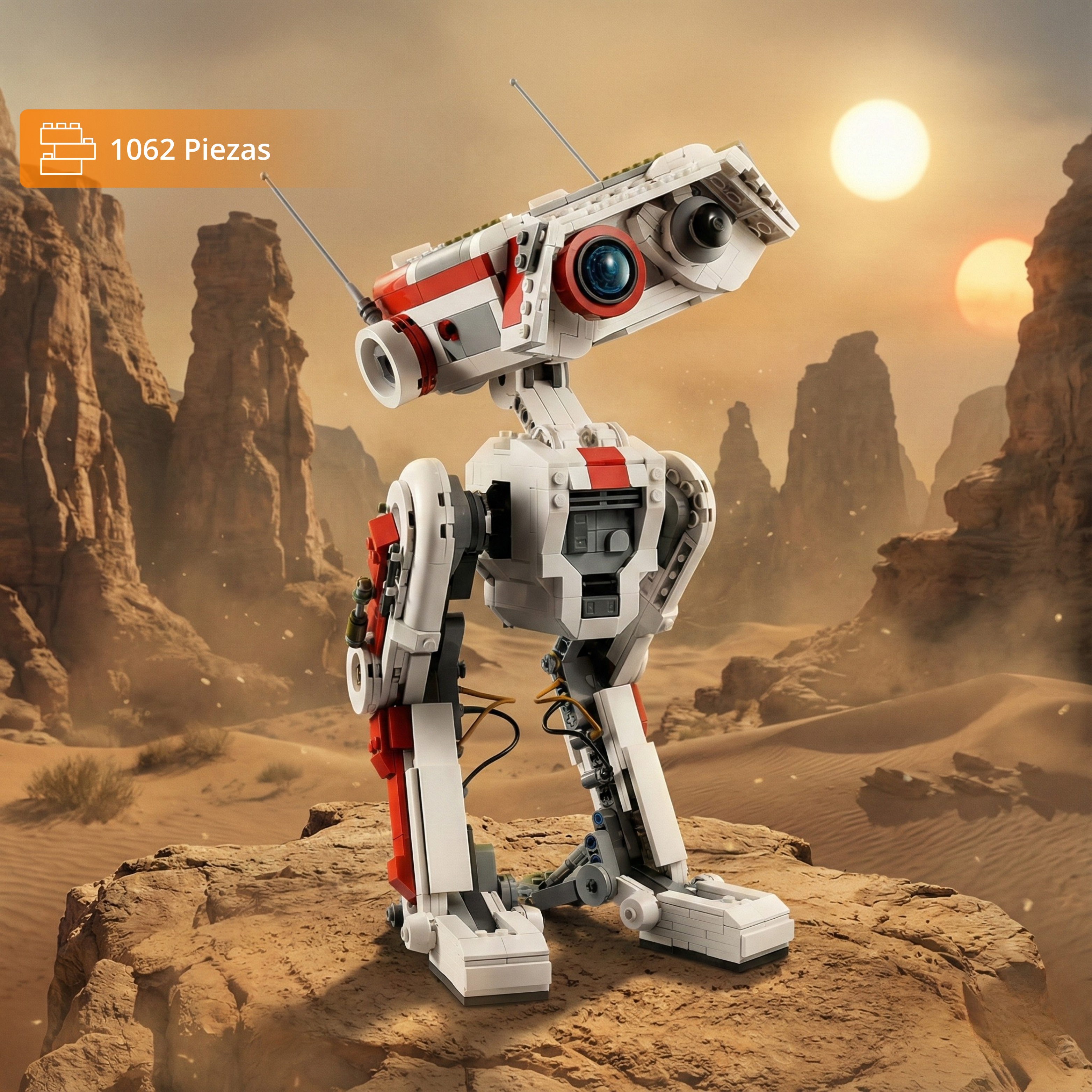 Androide Explorador Espacial Serie BD (1062 pzas)