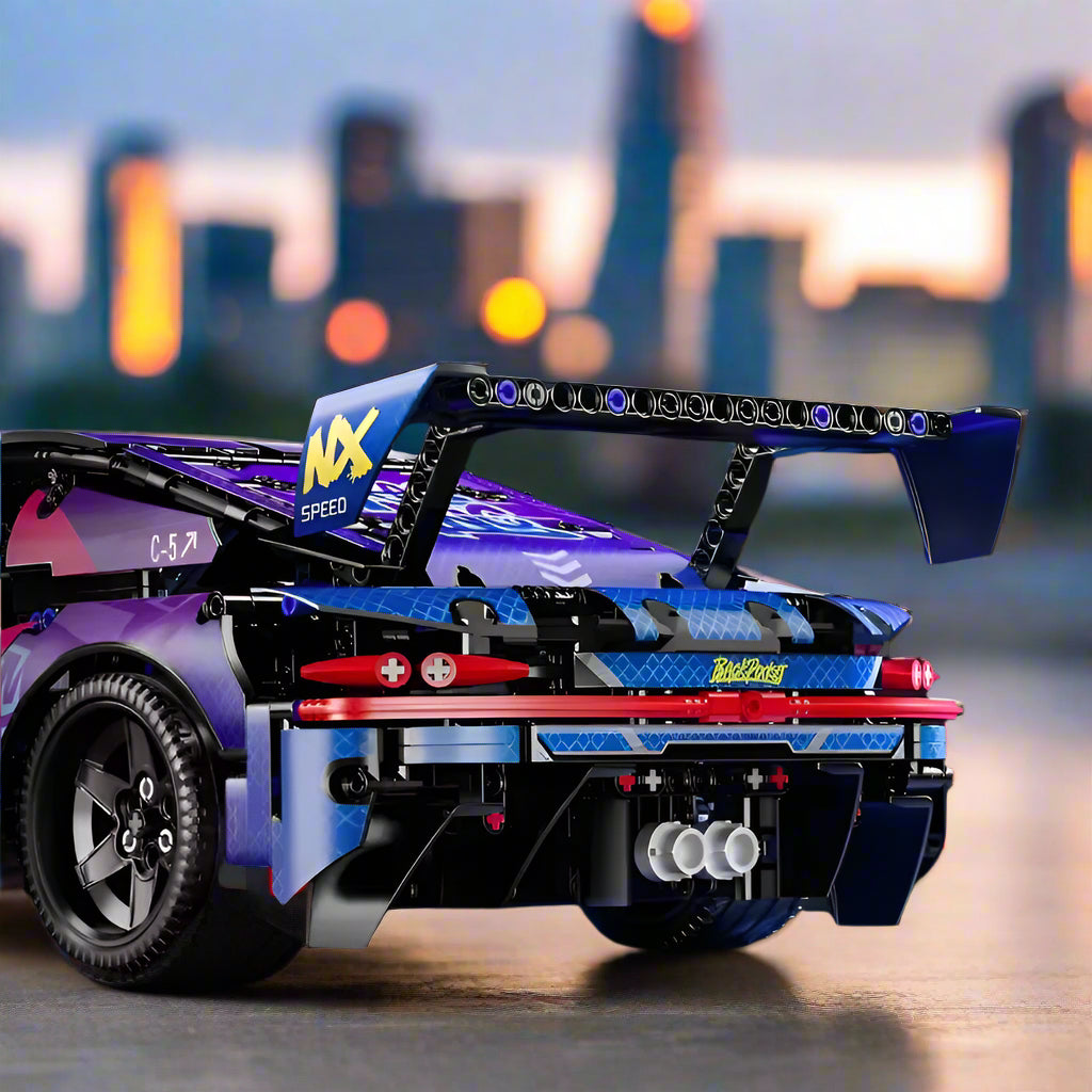 New 1611PCS Sports Car Building Blocks Toys Boys or Adults Kits,1:10 MOC Building Set Raceing Car Model,Cars for Boys Toy Gifts