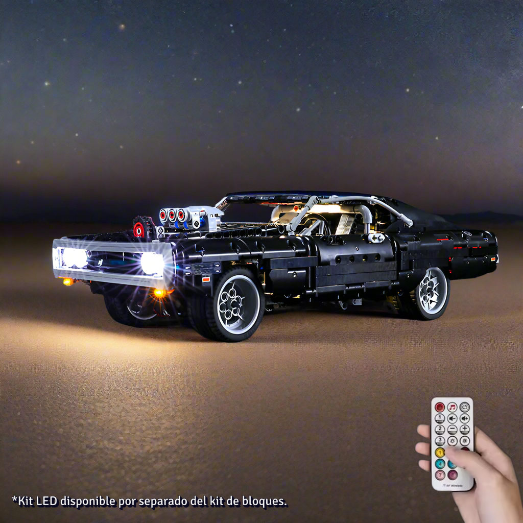 Charger 1970: Muscle Car Clásico (1077 pzas)