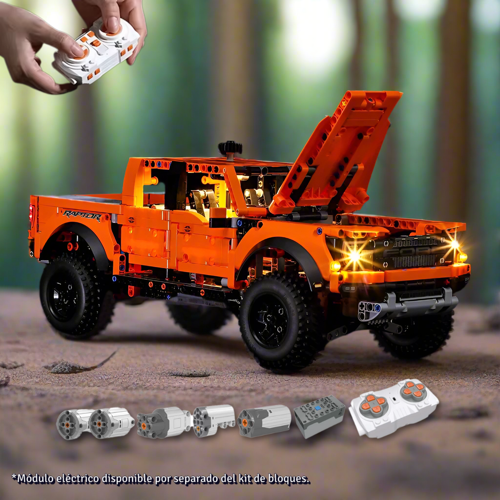 Raptor F-150: Camioneta Off-Road (1379 pzas)