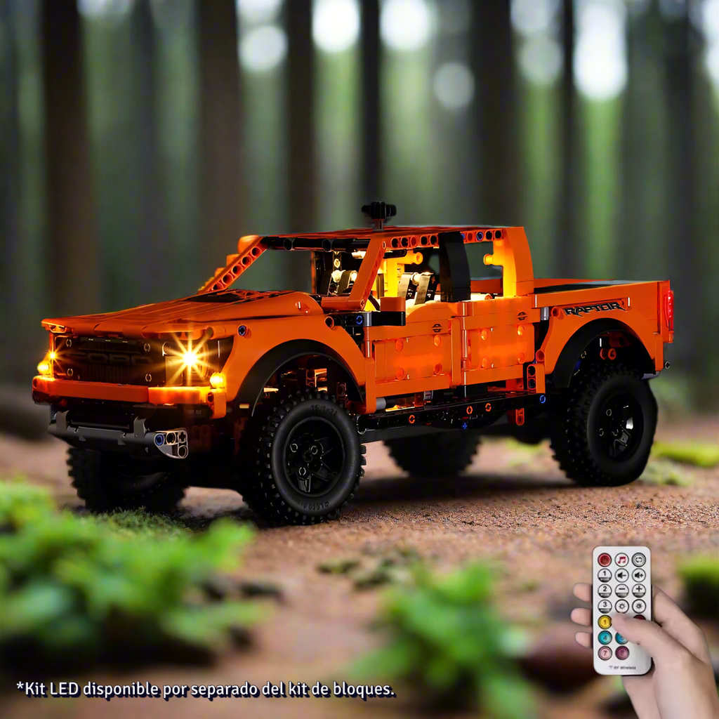 Raptor F-150: Camioneta Off-Road (1379 pzas)