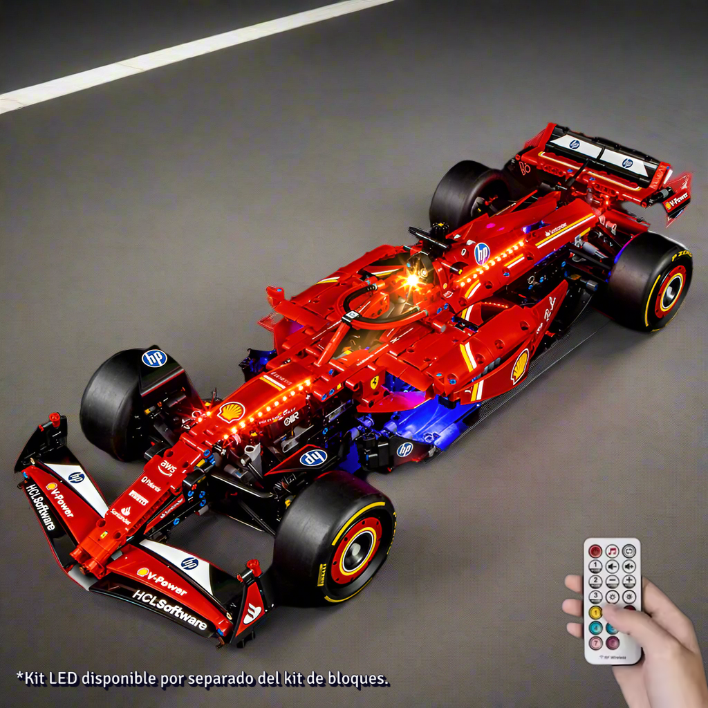 F1 SF24 Charles Leclerc/Carlos Sainz Escala 1:8 (1361 pzas)