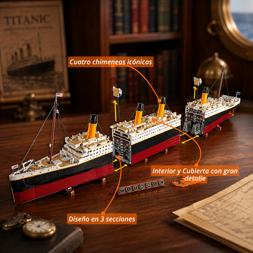 Barco Titanic (9090 pzas)