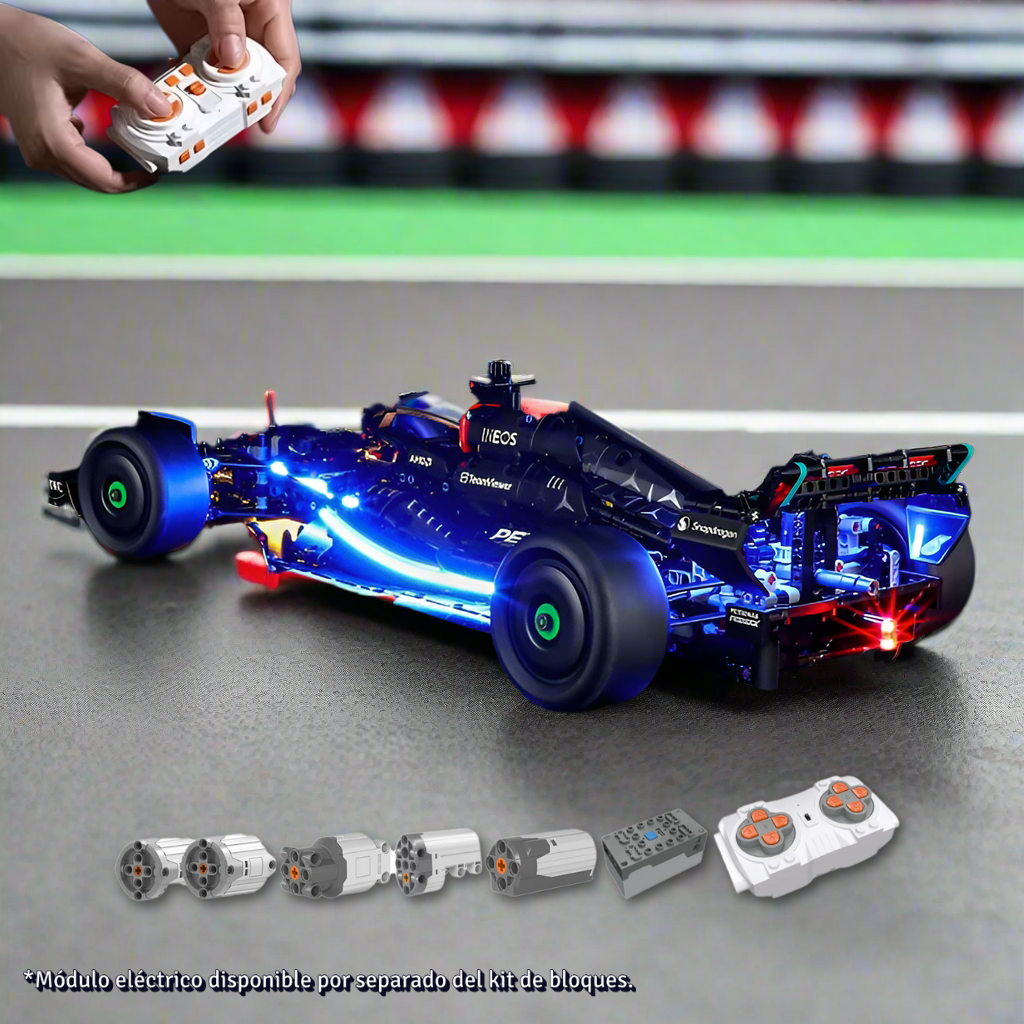 F1 W14 AMG: Kit de Colección Escala 1:8 (1642 pzas)