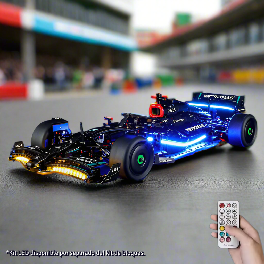 F1 W14 AMG: Kit de Colección Escala 1:8 (1642 pzas)